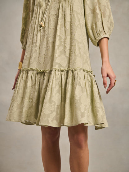 Nia Jacquard Dress | Style Island at Broadway