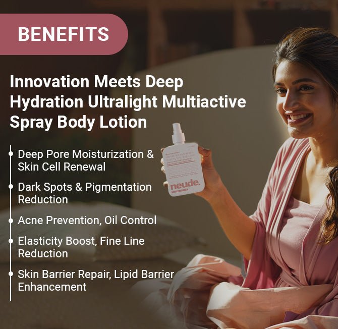 Neude Smmmooth Spray Body Milk – Ultra-Light Body Lotion