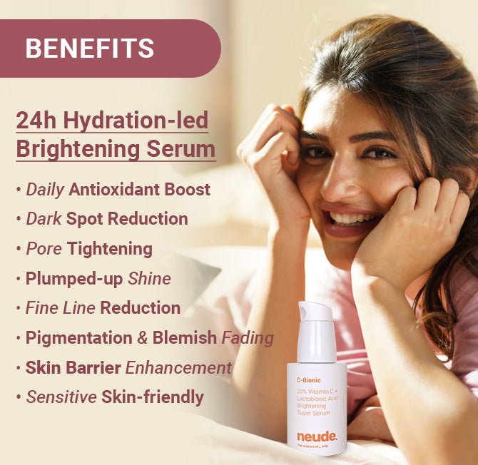 C - Bionic 20% Vitamin C Face Serum - Neude Skin