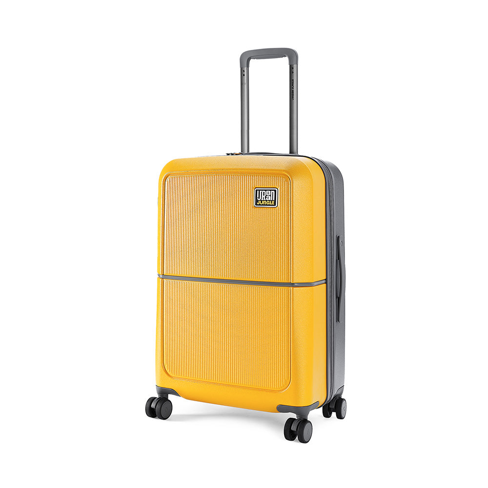 Caliber Medium Hard Luggage -Urban Yellow-Medium | Urban Jungle at Broadway