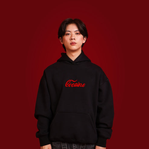 cocaine. - korean oversized hoodie | sorta at Broadway