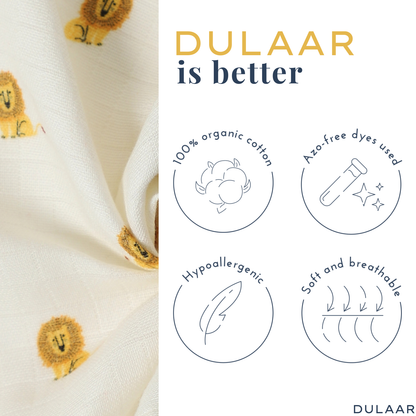 Organic Muslin Angrakha & Shorts Set