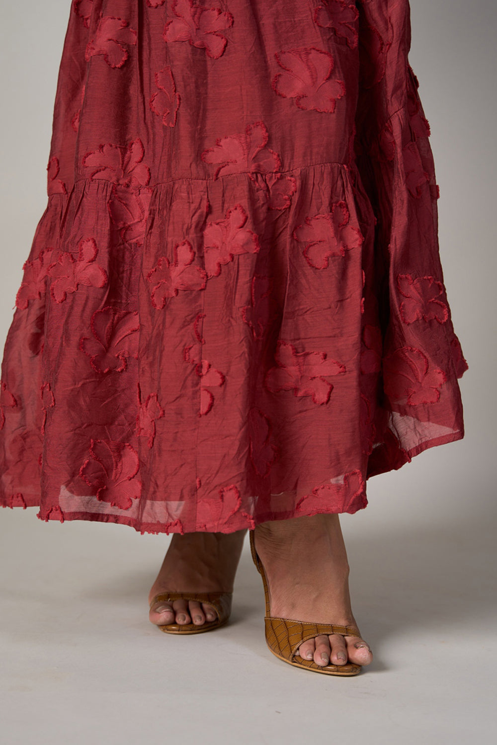 Audrey Jacquard Skirt | Style Island at Broadway