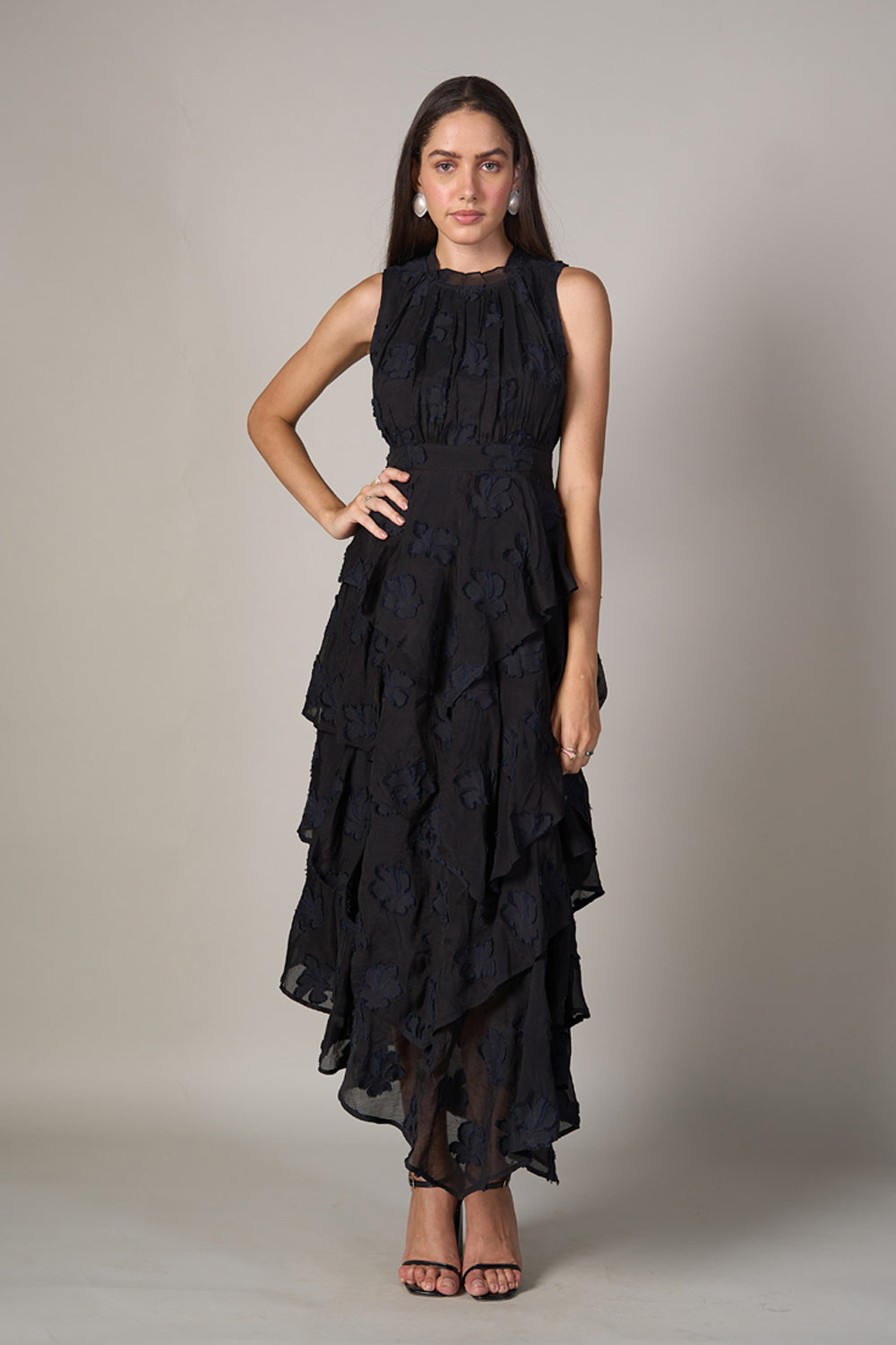 Giselle Jacquard Dress | Style Island at Broadway