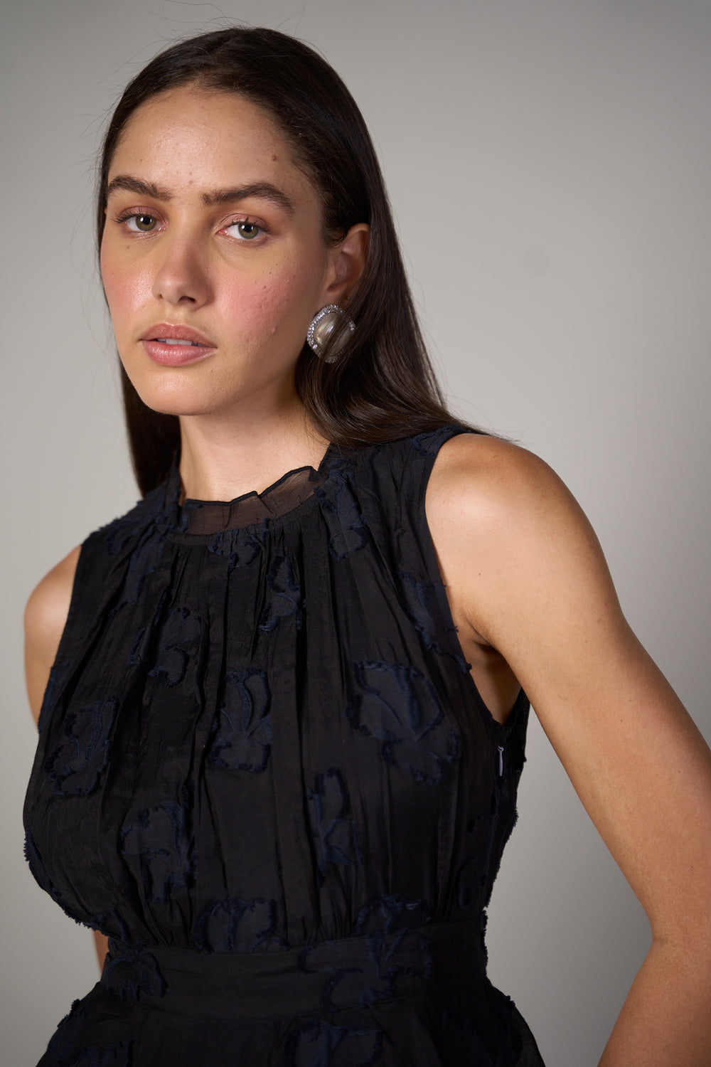 Giselle Jacquard Dress | Style Island at Broadway
