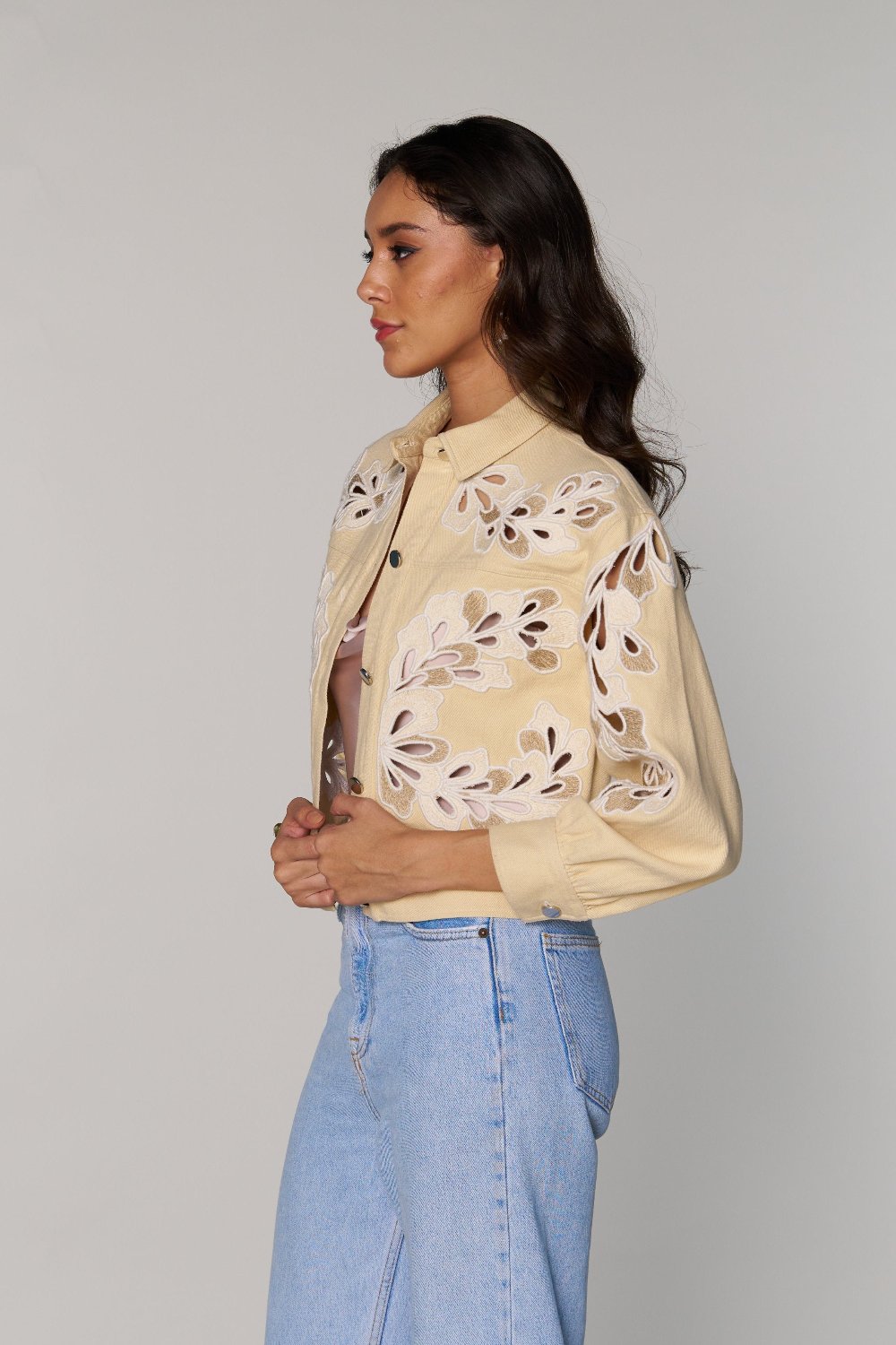 Cheryl Embroidered Jacket | Style Island at Broadway