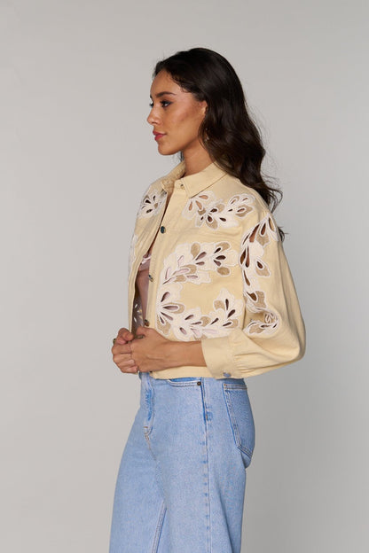 Cheryl Embroidered Jacket | Style Island at Broadway