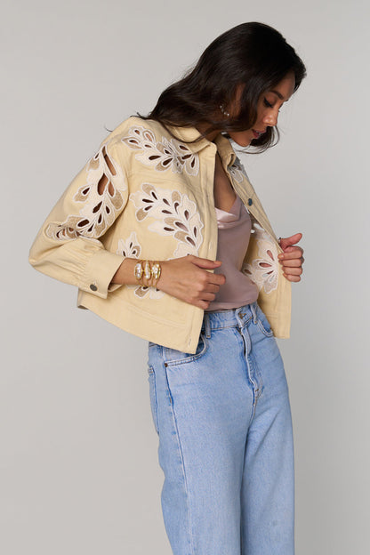 Cheryl Embroidered Jacket | Style Island at Broadway