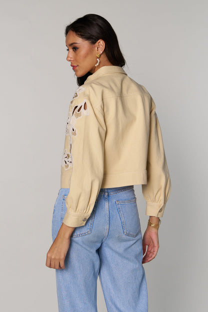 Cheryl Embroidered Jacket | Style Island at Broadway