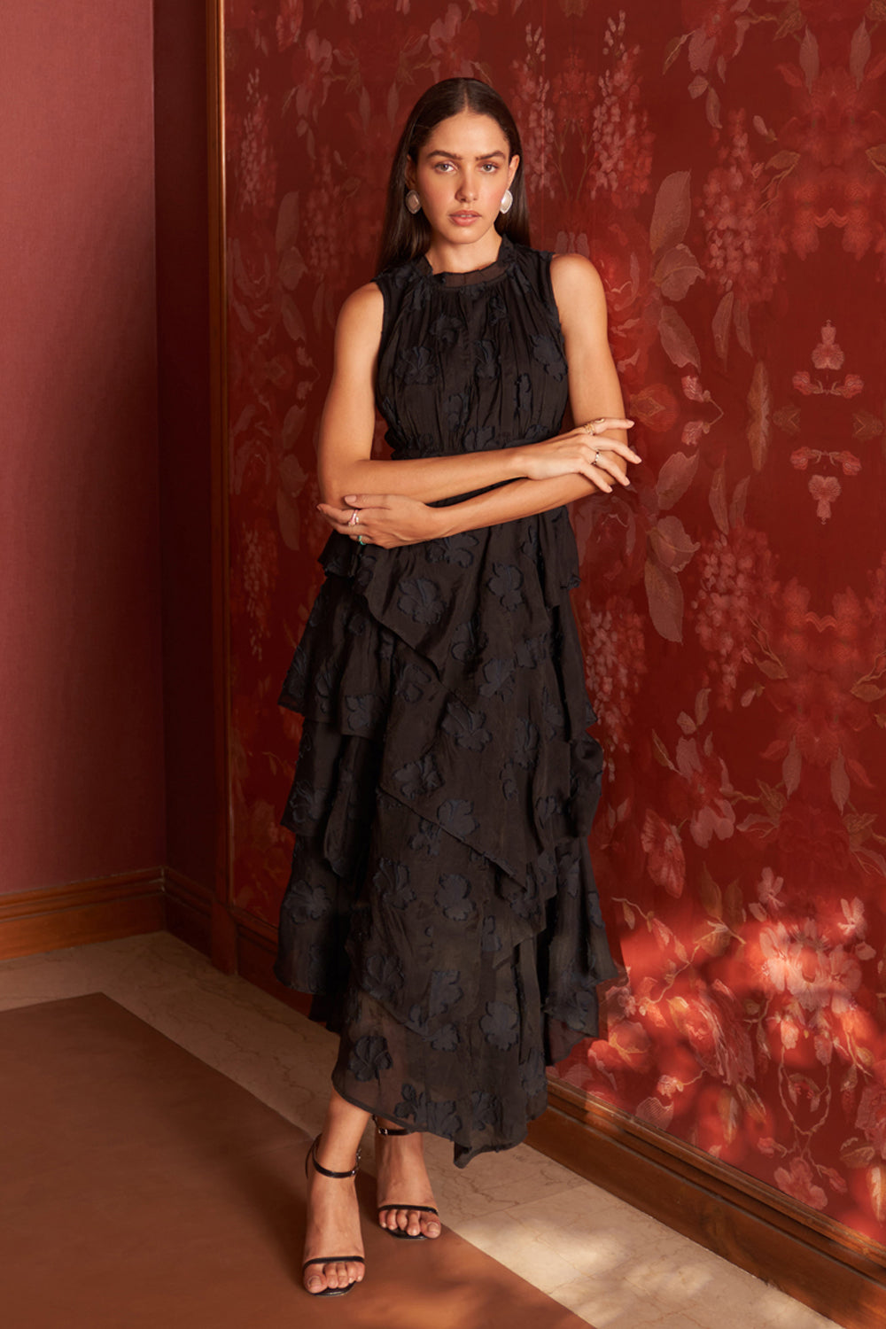 Giselle Jacquard Dress | Style Island at Broadway