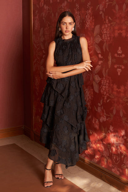Giselle Jacquard Dress | Style Island at Broadway