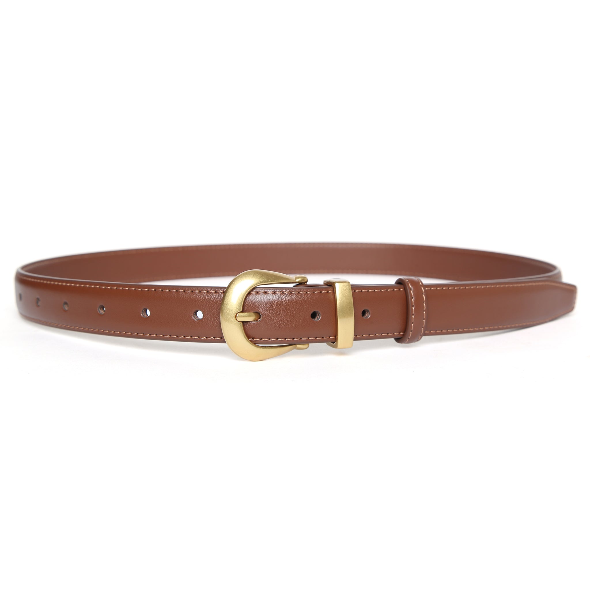 Classic Brown Women's Belt | SSN Belts at Broadway