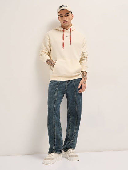 Men Pure Cotton Tropical Printed Hoodie SWE-EMPHORIUM-CR