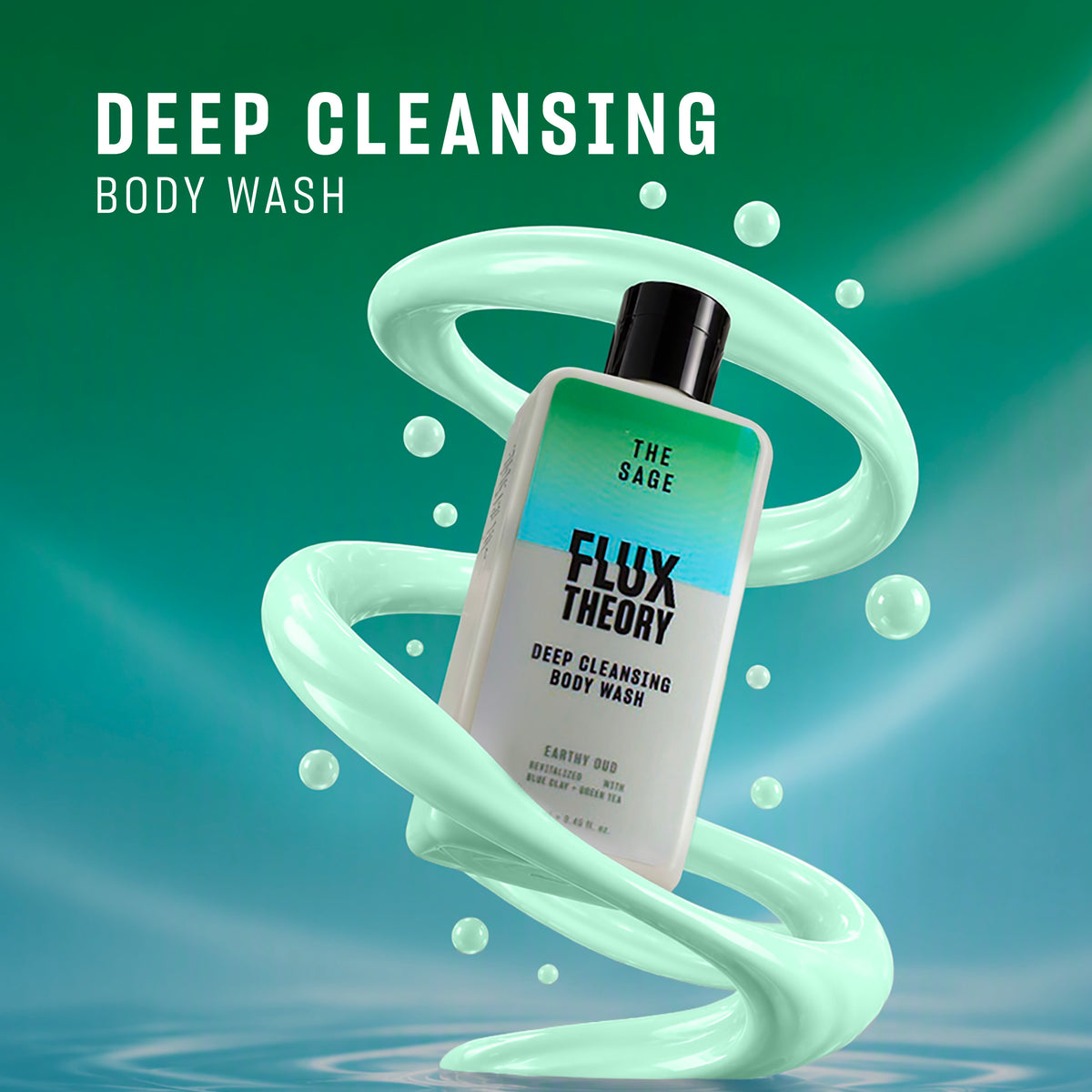Deep Cleansing Body Wash 250 ml |  For Daily Skin Purification, Clear Skin & Acne Control |