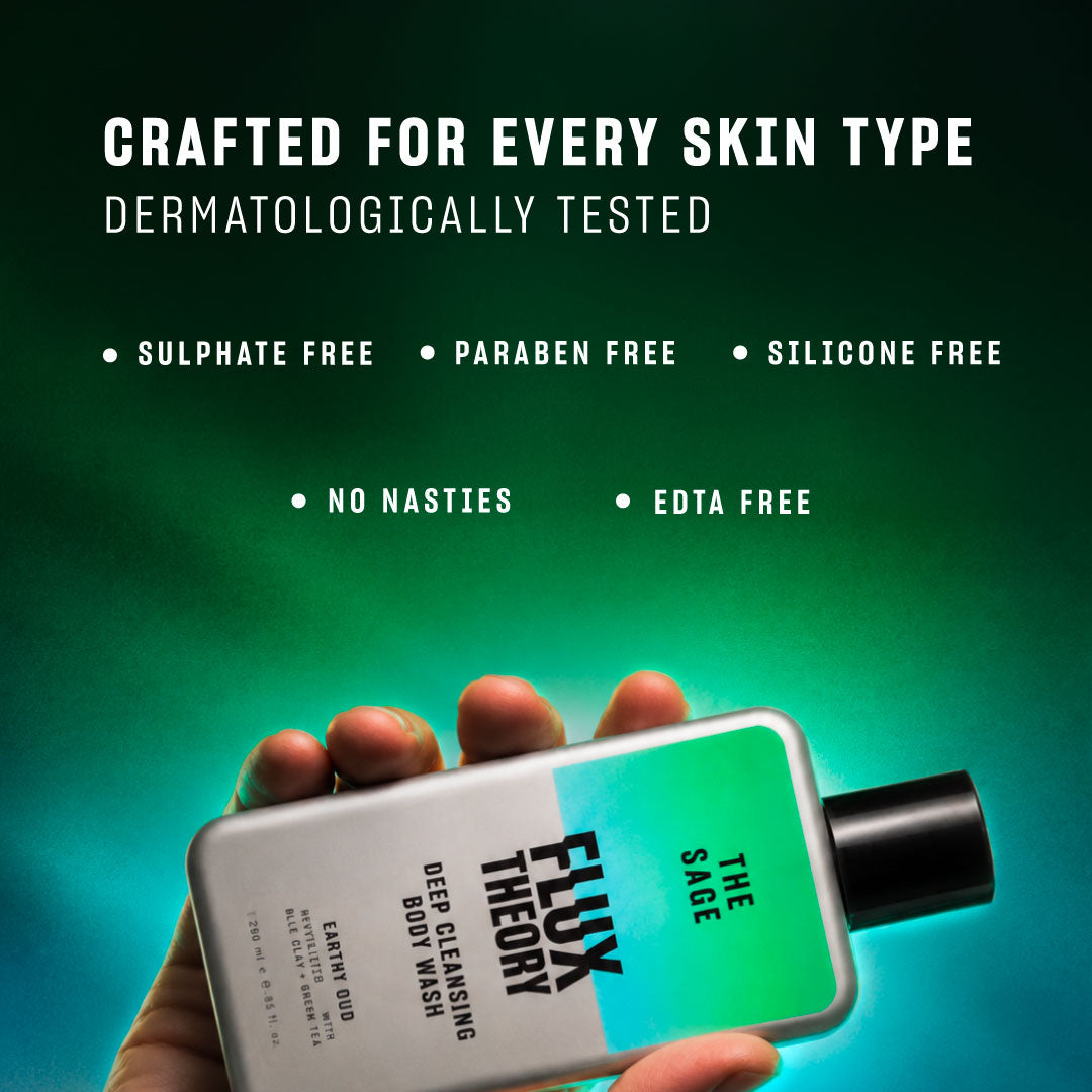 Deep Cleansing Body Wash 250 ml |  For Daily Skin Purification, Clear Skin & Acne Control |