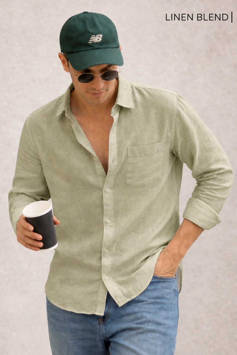 Signature Linen Cotton Blend Shirt