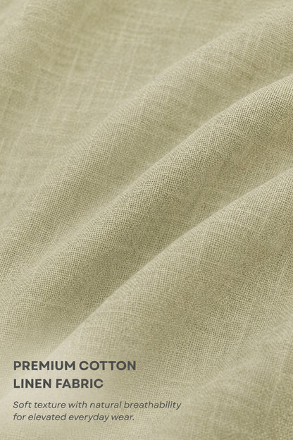 Signature Linen Cotton Blend Shirt