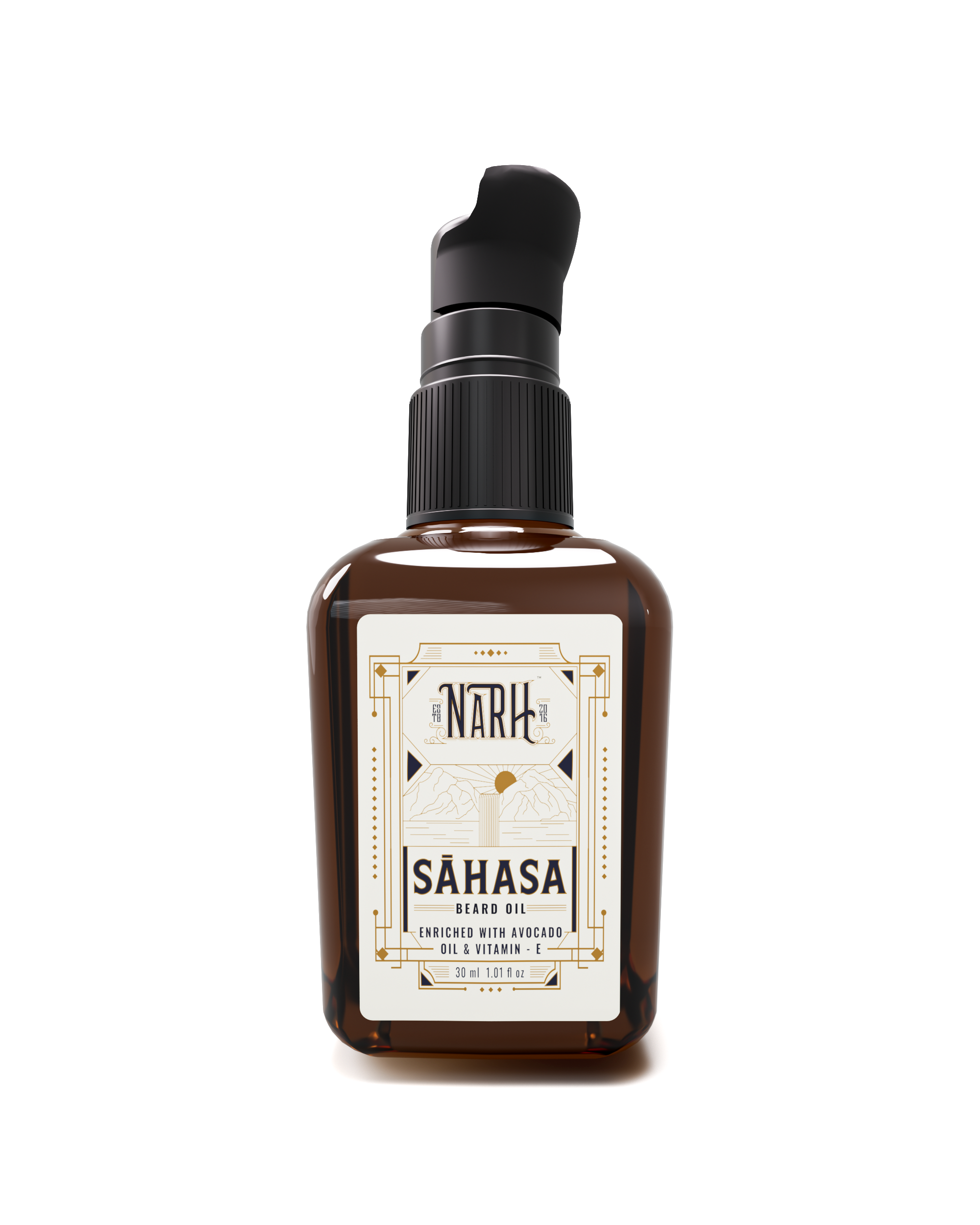 SAHASA | Naturally Crafted Beard Oil - Narh - Beard Oil