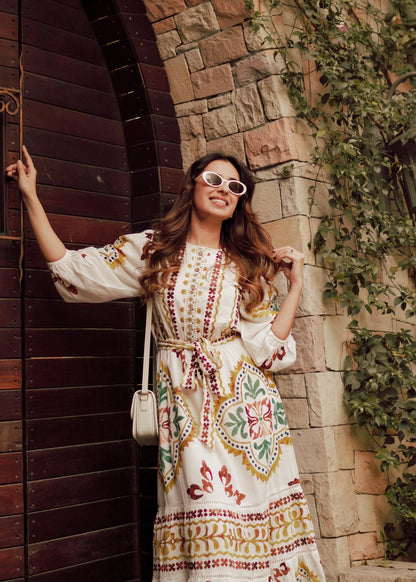 Amy Printed Maxi | Style Island at Broadway