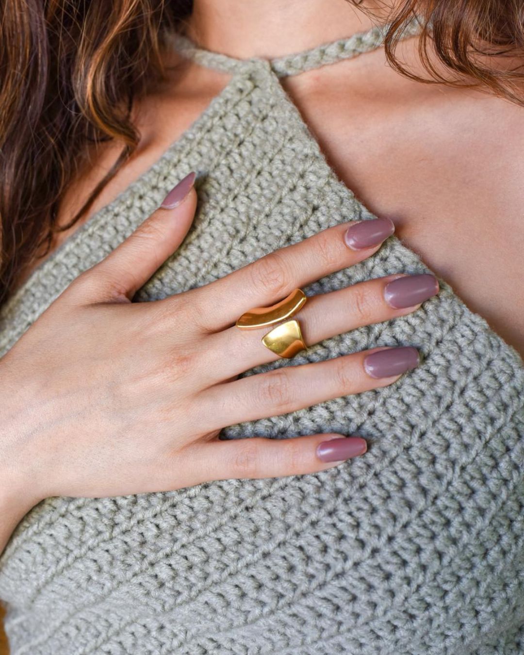 Sarah Adjustable Ring| Nish Hair X Evil Eye Jewel