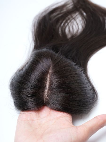 Scalp Topper Silk Base Hair Topper 2.5 X 3.5