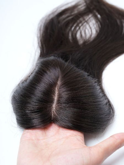 Scalp Topper Silk Base Hair Topper 2.5 X 3.5