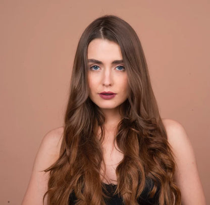 Light Brown – Clip in Hair Extensions – Nish Hair