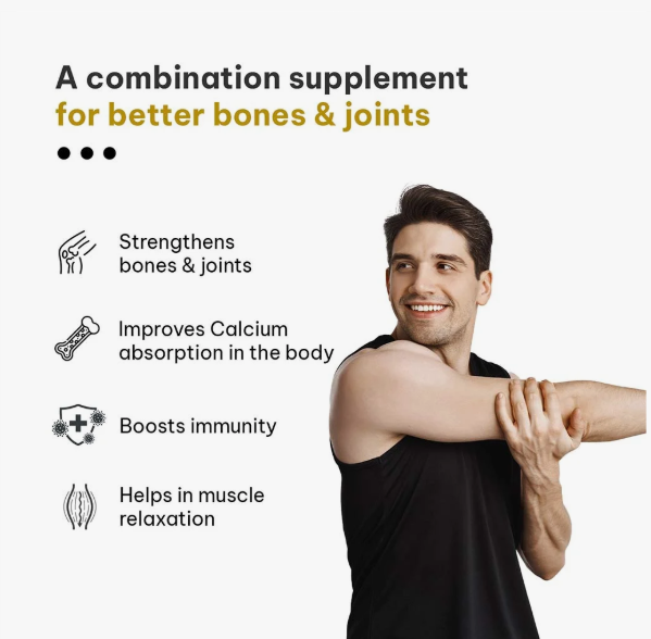 HealthKart HK Vitals Calcium with Mag Zinc & Vit D3 | HK Vitals at Broadway