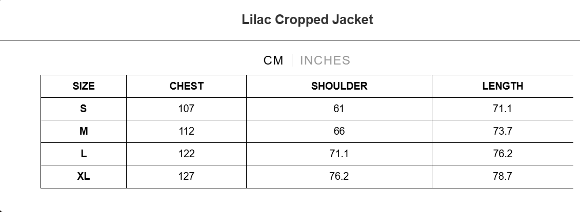 Size Guide
