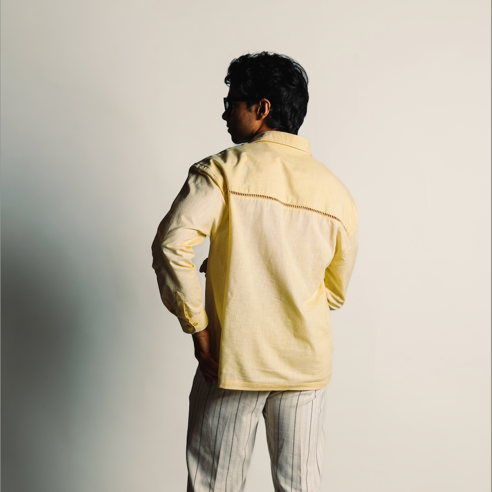 Rush Hour Polo Shirt - Butter Yellow