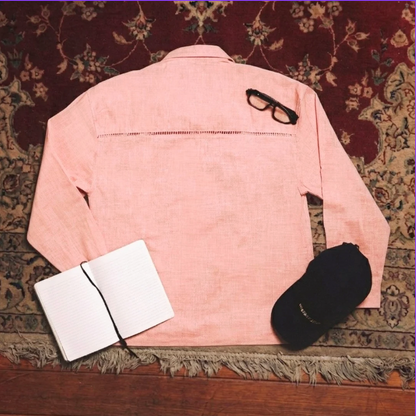 Rush Hour Polo Shirt - Baby Pink