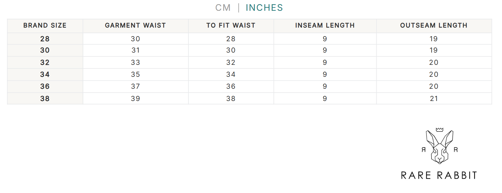 Size Guide