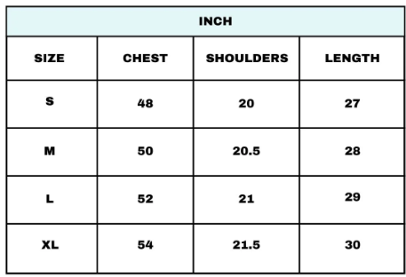 Size Guide