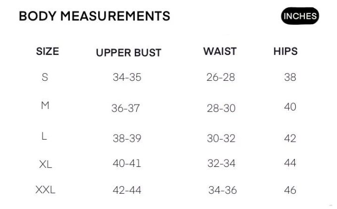 Size Guide