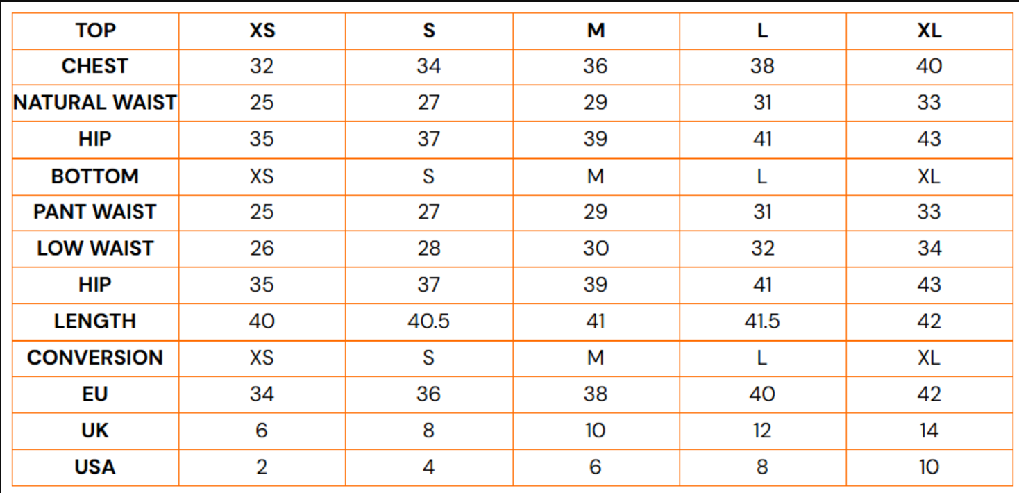 Size Guide