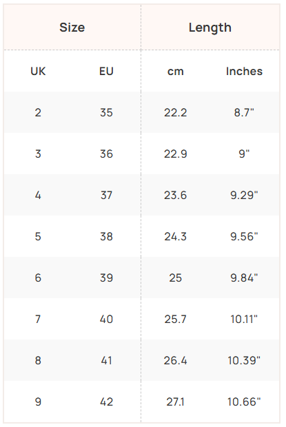 Size Guide