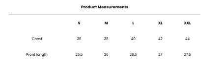 Size Guide