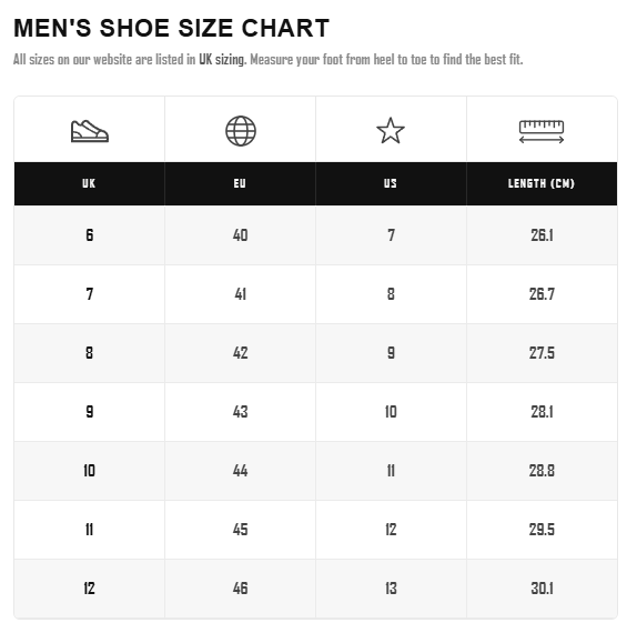 Size Guide