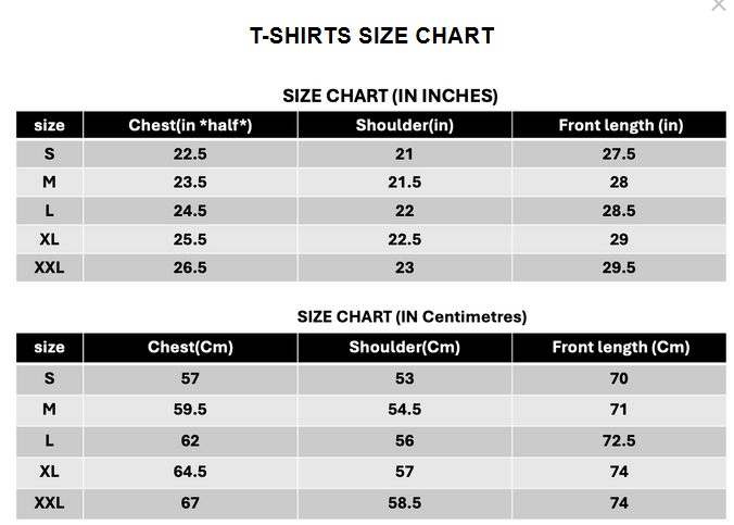 Size Guide