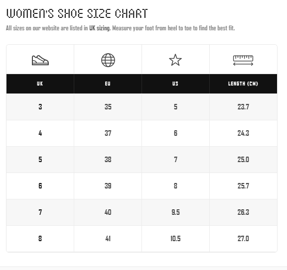 Size Guide