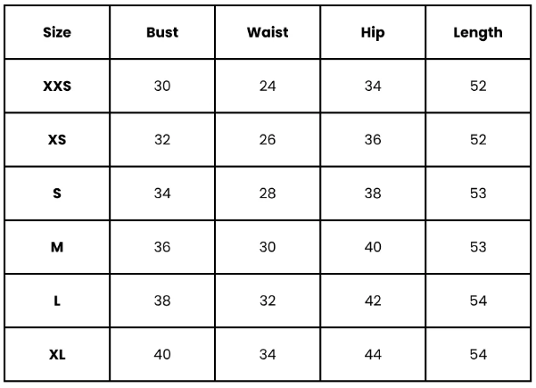 Size Guide