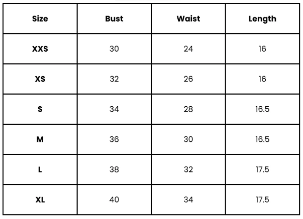 Size Guide