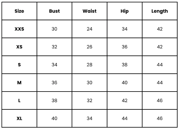 Size Guide