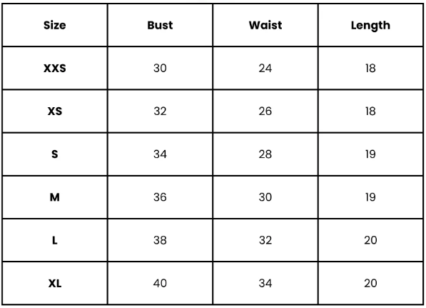 Size Guide