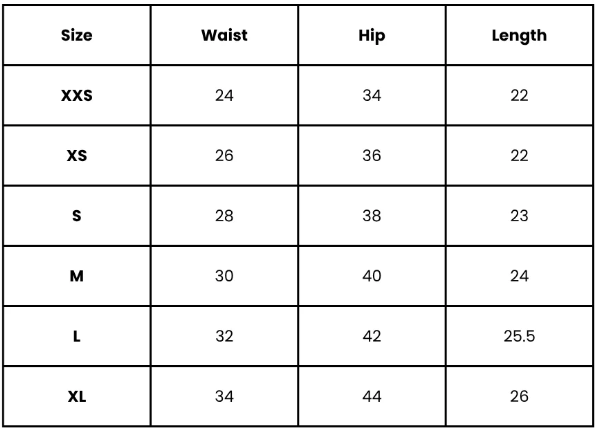 Size Guide