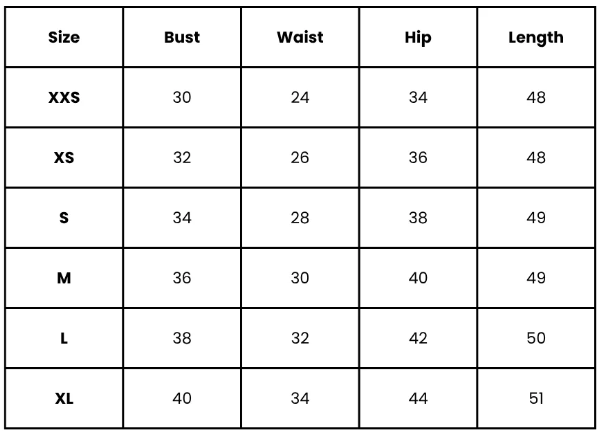Size Guide