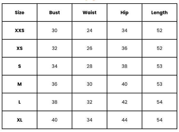 Size Guide
