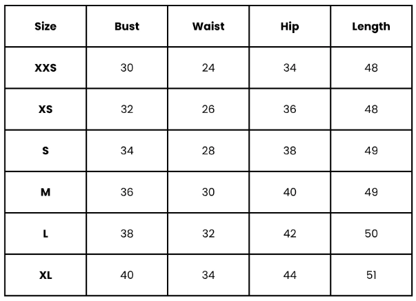 Size Guide