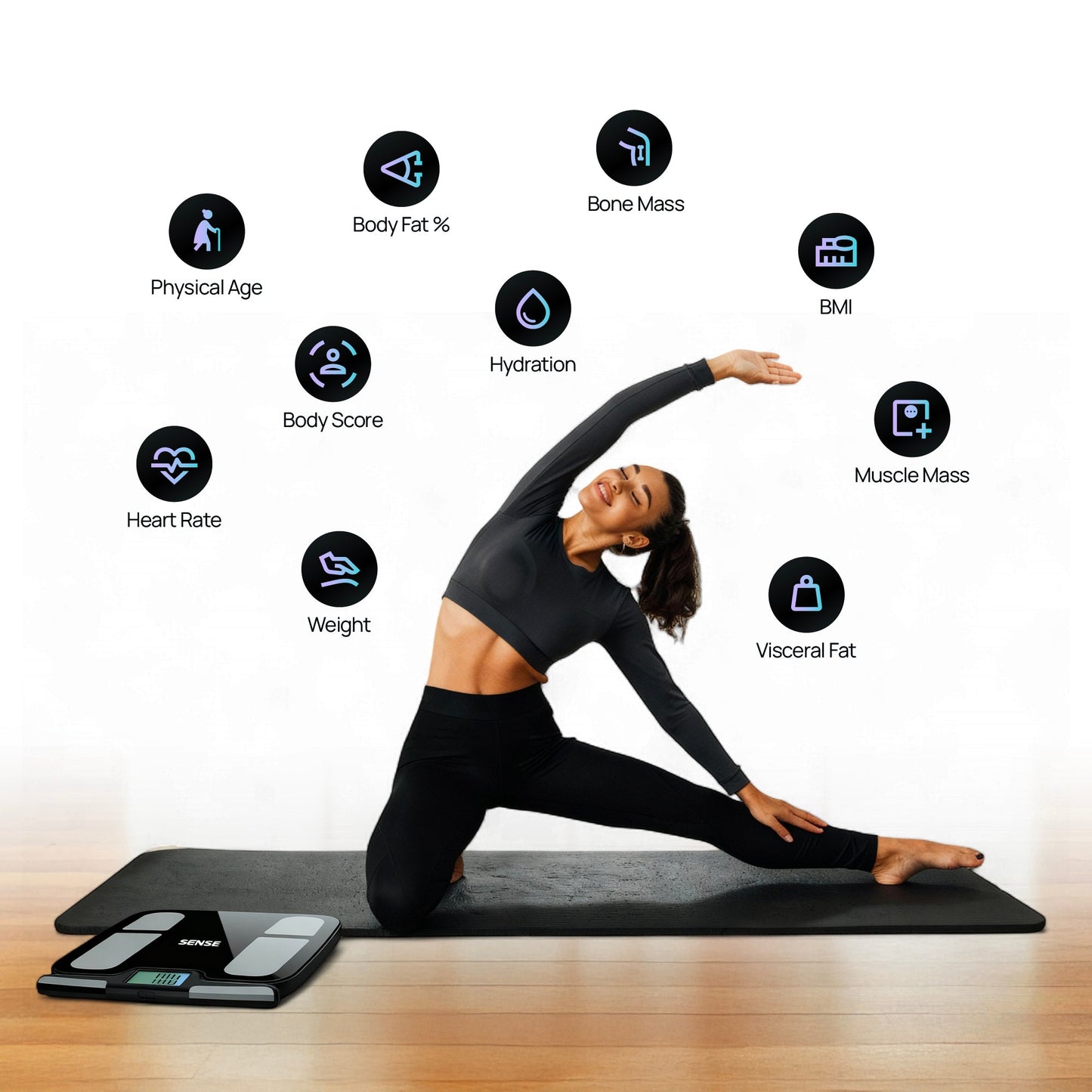 FITTR SENSE PRO Smart Scale