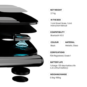 FITTR SENSE PRO Smart Scale